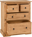 ZNTS Corona 2+2 Drawer Chest 100-102-022