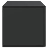Wall-Mounted TV Cabinet Black 78.5 x 31 x 30 cm Engineered Wood 898546