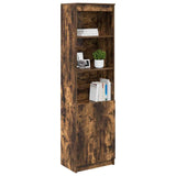 Highboard Smoked Oak 50x35x180 cm Engineered Wood 3328466