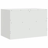 TV Cabinets 2 pcs White 67x39x44 cm Steel 841750