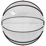 Pool Dome Folding Manual Transparent 336 x 322 x 160 cm PVC 42001104