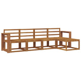 Outdoor Sofa Set 5 pcs Natural Solid Acacia Wood 3366257