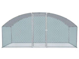 6.5 x 10 ft Large Metal Chicken Coop, Walk-in Poultry Cage Chicken Hen Run House with Waterproof 66260065