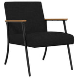 Armchair Black 59 x 75 x 78 cm Fabric 42017664