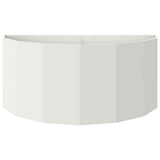 Planter White 120 x 60 x 50 cm Steel 883704