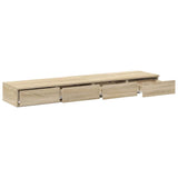 Bed Drawers Sonoma Oak 140 x 36.5 x 16.5 cm Engineered Wood 866949