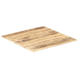 Table Top Solid Mango Wood 15-16 mm 80x80 cm 286019