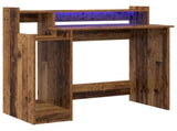 Desk with Shelf Old Wood 97 x 45 x 90 cm Engineered Wood 875240