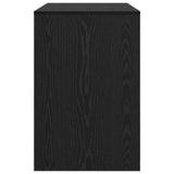 Desk with Shelf Black Oak 102 x 50 x 75 cm Engineered Wood 869539