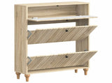 Shoe Cabinet ALKMAAR 78 x 24 x 103 cm Engineered Wood 896217