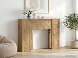 Fireplace Surround Artisan Oak 93 x 20 x 89 cm Engineered Wood 8006632