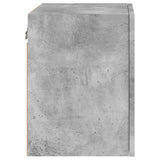 TV Wall Cabinets 2 pcs Concrete Grey 40.5x30x40 cm Engineered Wood 836903