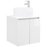 Bathroom Cabinet Set 3 pcs High Gloss White 49.5 x 44.5 x 66 cm 3405711
