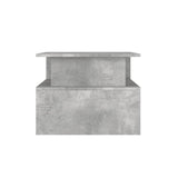 ZNTS Coffee Table Concrete Grey 90x55x42.5 cm Engineered Wood 834281