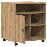 Printer Stand Artisan oak 60 x 50 x 67 cm Engineered wood 862283