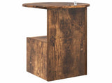 Side Table Smoked Oak 39.5 x 55 cm Engineered Wood 8001042