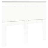 Headboard with Headboard White 135 cm Engineered Wood 887457