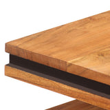 Coffee Table 100x45x33 cm Solid Acacia Wood 247493