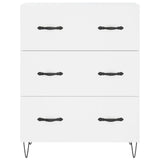 Highboard White 69.5x34x180 cm Engineered Wood 3198433