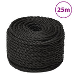 Work Rope Black 24 mm 25 m Polypropylene 153032