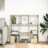Room Divider Bookcase Sonoma Oak 102x29x103.5 cm Engineered Wood 858041