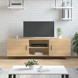 TV Cabinet Sonoma Oak 150x30x50 cm Engineered Wood 829095
