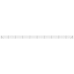 Wire Mesh Fence with Flange Anthracite 0.8x25 m 154328