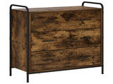 Sideboard Smoked Oak 73 x 33 x 81 cm Engineered Wood 8013820