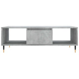 Coffee Table Concrete Grey 104x60x35 cm Engineered Wood 827080