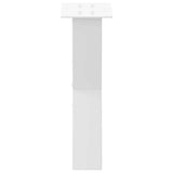 Coffee Table Legs X-Shaped 2 pcs White 28x cm Steel 4012949