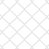 ZNTS Garden Fence Set Set of 2 Galvanised steel Large Durable 3336306