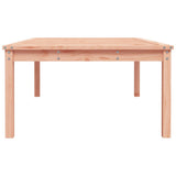 Garden Table 121x82.5x45 cm Solid Wood Douglas 824132