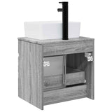 Wall-mounted Sink Vanity Grey Sonoma 49 x 41 x 63 cm 890588