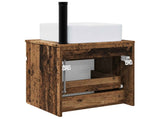 Wall-mounted Sink Vanity Old Wood 49 x 41 x 63 cm 890570