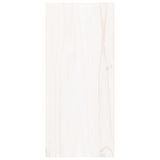 Wine Cabinet White 56x25x56 cm Solid Wood Pine 821538