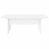Coffee Table White 93 x 53 x 33 cm Engineered Wood 891140