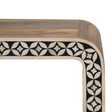 Edessa Bone Inlay End Table IN3385