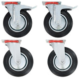 ZNTS Swivel Casters 4 pcs 200 mm 143460