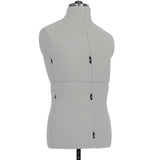 Adjustable Dress Form Male Grey Size 37-45 288492