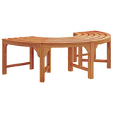 Tree Bench 2 pcs Natural 160 x 80 x 45cm Solid Eucalyptus Wood 3324835