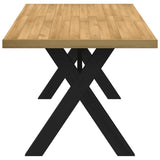 Dining Table NOAIN X-Shaped Legs 160x90x75 cm Solid Wood Pine 4100043
