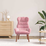 Armchair Pink 69 x 74 x 93 cm Velvet 42001891