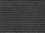 Doormat Stripe Black and Grey 90x150 cm 4105596