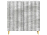 Sideboard Concrete Grey 66 x 34.5 x 90 cm Engineered Wood 894628