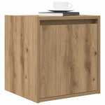 ZNTS Wall-Mounted Bedside Cabinets 2 pcs Artisan Oak 38x34x40 cm 861246