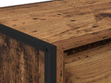 TV Cabinet Old Wood 100 x 36 x 49.5 cm Engineered Wood 886622
