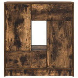 Sideboard with Drawers and Doors Smoked Oak 70.5x34x74.5 cm 861845