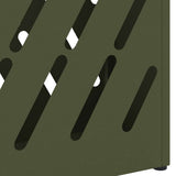 Umbrella Stand Olive green 28 x 12 x 41 cm Steel 868534