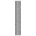 Book Cabinet/Room Divider Concrete Grey 60x30x166 cm Engineered Wood 811677