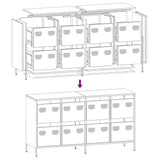 Sideboard Anthracite 135x39x73.5 cm Cold-rolled Steel 3307169